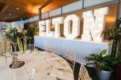 The Eden Project - Weddings and Events - Letter Lights