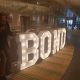 BOND Letter Lights for Xmas Party at St Mellion